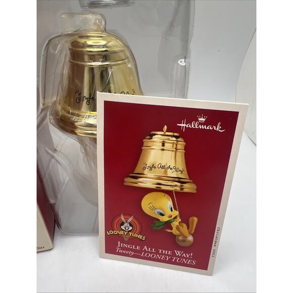2003 Hallmark Keepsake Looney Tunes Tweety "Jingle All The Way" Bubble Bath - Picture 3 of 11